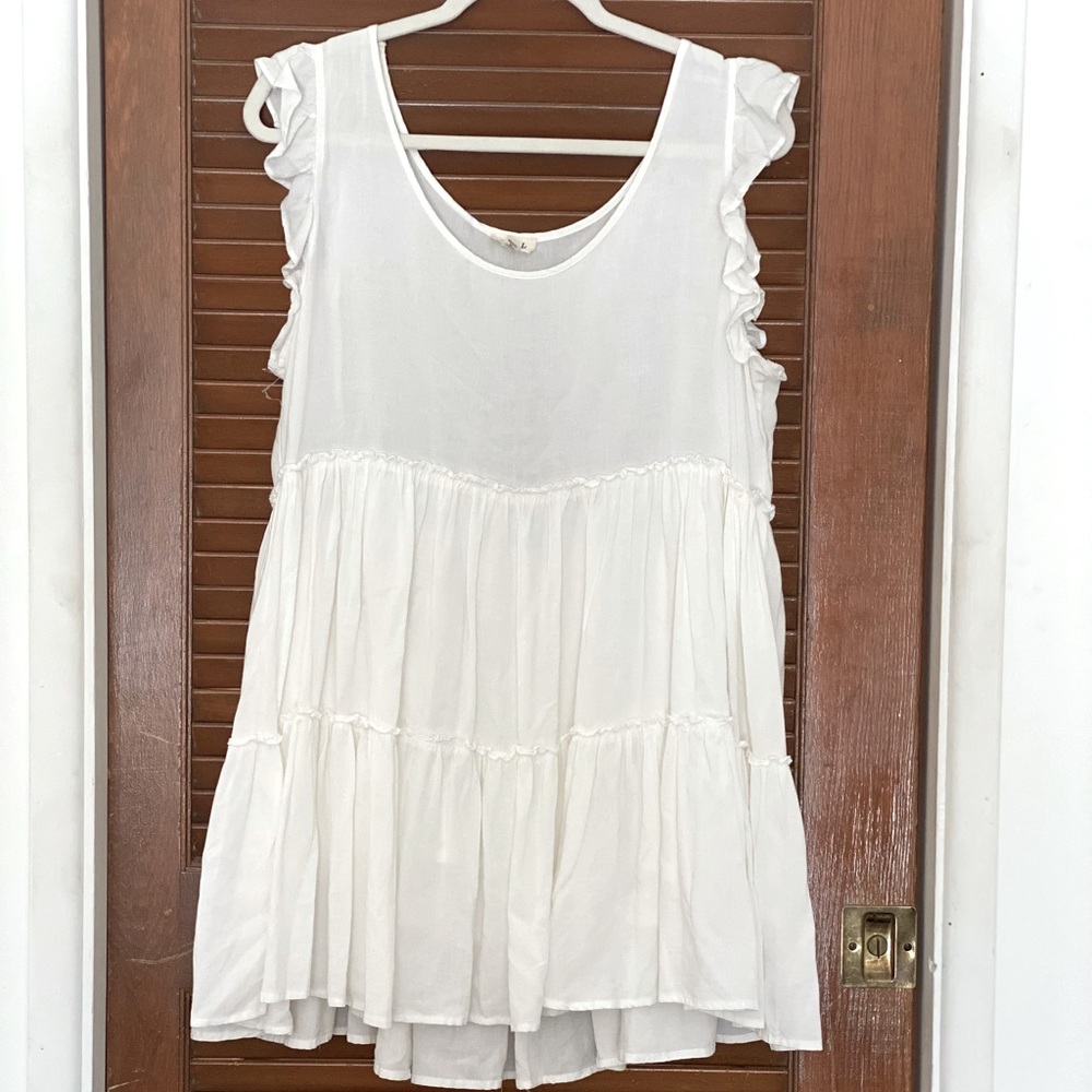 White summer dress